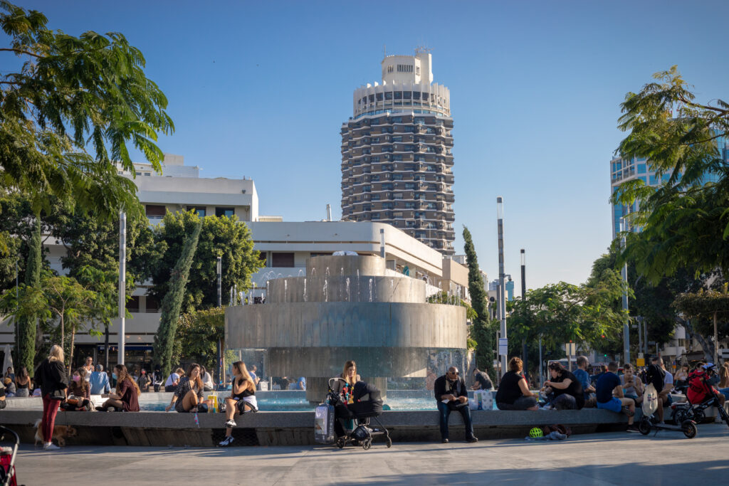 Dizengoff,Square,Or,Dizengoff,Circus,Is,An,Iconic,Public,Square